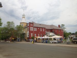 Storm brewing over the hall.