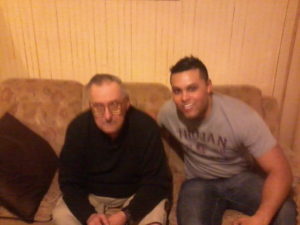 this is a picture of my dad and my son