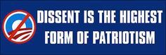 Dissent is patriotic