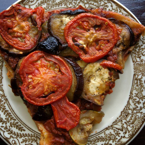 Eggplant-tart
