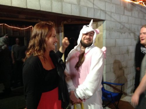 medieval banquet unicorn