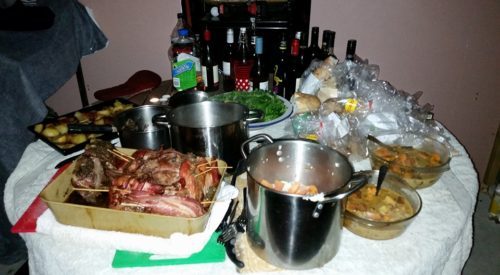 medieval banquet food