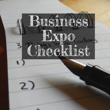 business expo checklist