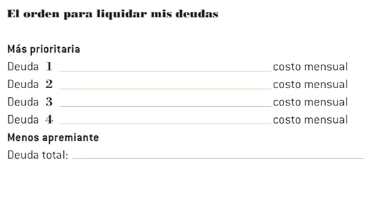 Cómo salir de deudas - plan para organizarte