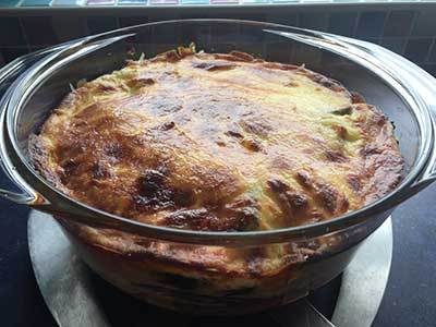 Homemade moussaka: part of my new healthy regime