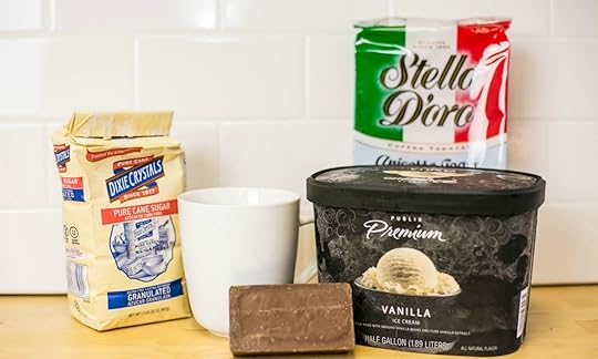 Coffee & Cookie Ice Cream Ingre