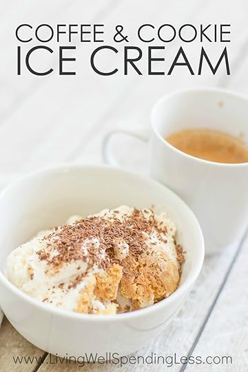 Coffee & Cookie Ice Cream Vertical