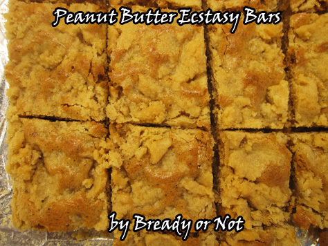 Bready or Not: Peanut Butter Ecstasy Bars