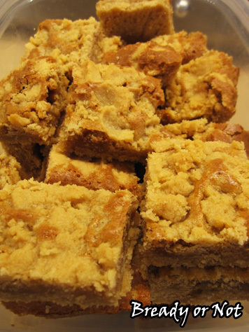 Bready or Not: Peanut Butter Ecstasy Bars