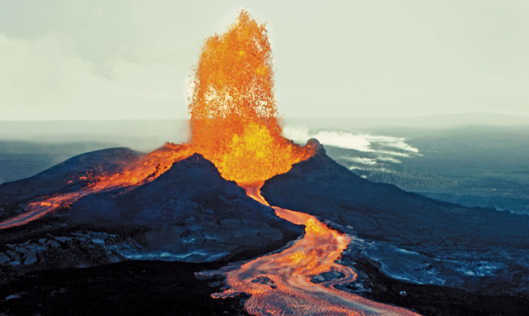 volcano and no boats