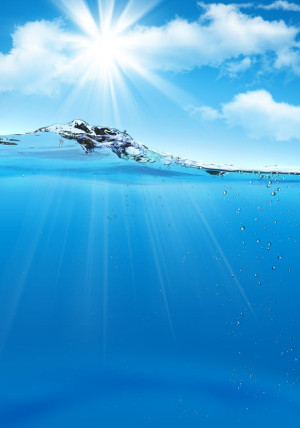 clear water