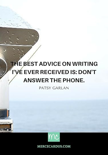 Patsy Garlan on writing