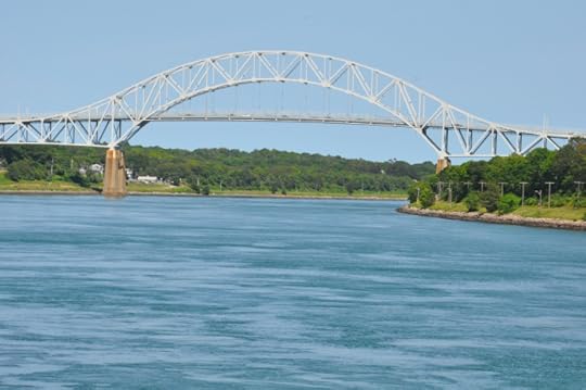Sagamore Bridge across the Cape Cod Canal in Massachusetts