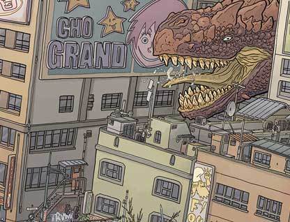 SKYBOURNE #1 - Geof Darrow Variant Cover color