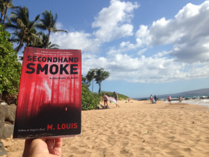 Chillin at the beach in Kihei, Hawaii