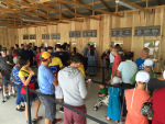 Not a bad crowd at 10:00 AM. Didn't see anyone coming in when we left at 4:00.