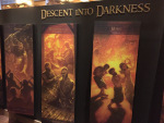 Painting display with giants...