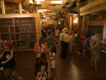 Looking back over the living quarters.