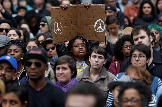 Black LIves Matter Crowd