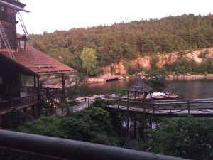 Overlooking Mohonk Lake