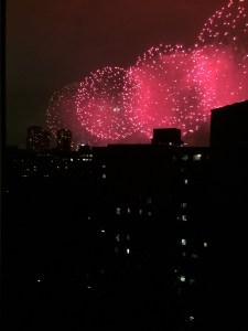 July 4. 2016 Fireworks from window