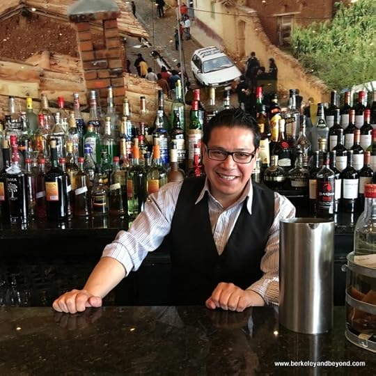 bartender at Pio Pio 2 in Jackson Heights, Queens, New York