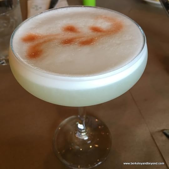 Pisco sour at Pio Pio 2 in Jackson Heights, Queens, New York