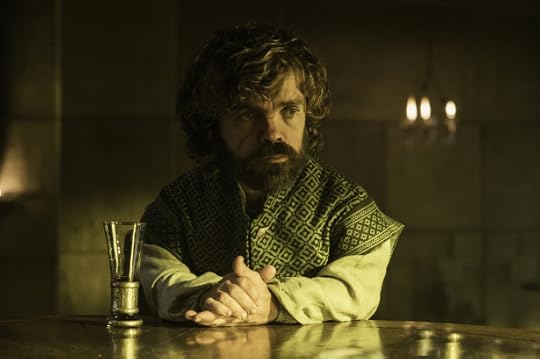 Tyrion looking dour Just another day in Meereen!