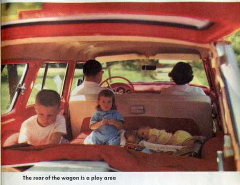 Baby in a station wagon1