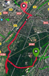 12.25 km