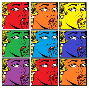 3x3 crying girl roygbiv
