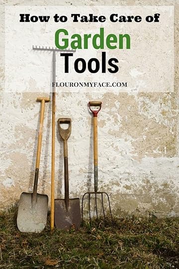 Tending to the plants in your garden is only one part of growing your own food. You also need to know How to GCare For Garden Tools. Find out how to take care of all those gardeing tools via flouronmyface.com