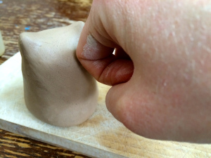 little owls making eyes