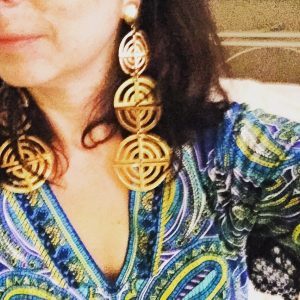Another new discovery that did not disappoint was Rossi Selected Vintage where I found these earrings.