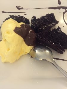Dessert at La Traviata