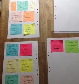 Tejpar in och sparar i min 