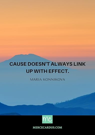 Maria Konnikova on cause and effect