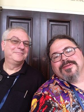 Me and head programming guy, Rich Groller, at the tail end of LibertyCon 