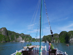 Halong Bay from the junk boat