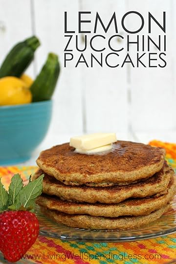 Lemon Zucchini Pancakes Vertical