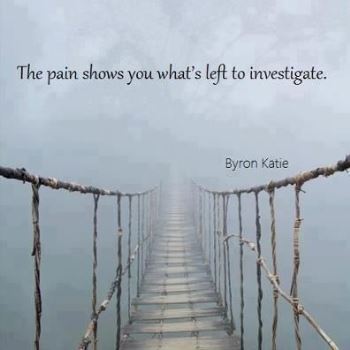 the pain shows you what's left to investigate