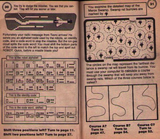 An example of a couple of puzzles.