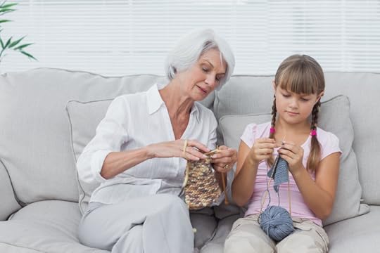 When we learn any new skill--like knitting--we have to think about it before it becomes automatic. Romance is like that, too!