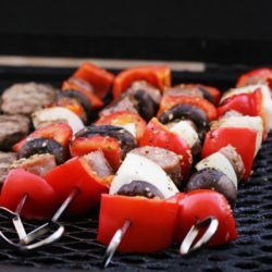 Sausage Kabobs with Peppers and Onions | Good Cheap Eats