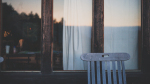 window and chair