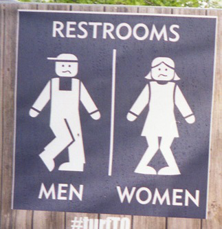 restroom sign