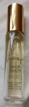 Bottle of perfume labelled eau de toilette
