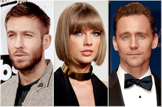 Calvin Harris, Taylor Swift, Tom Hiddleston