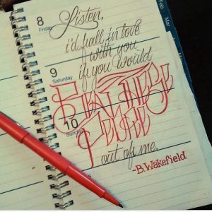 ashlie lettering