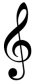 Treble clef